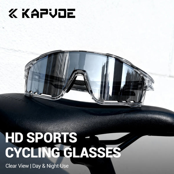 TR90 Cycling Glasses with Interchangeable Lenses for Men and Women