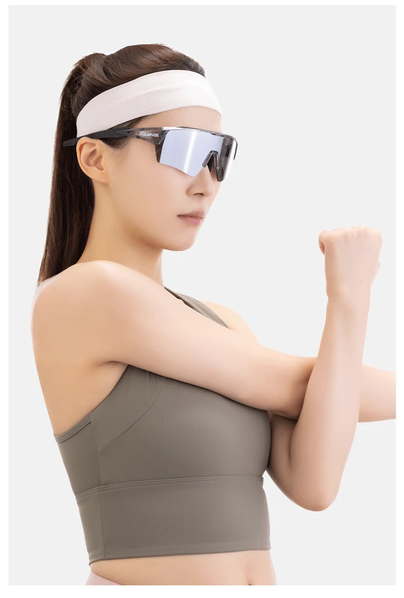Photochromic Cycling Sunglasses with UV400 Protection