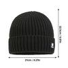 Fleece-Lined Knit Beanie for Men and Women