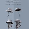 Breathable Fisherman Hat with Detachable Face Mask