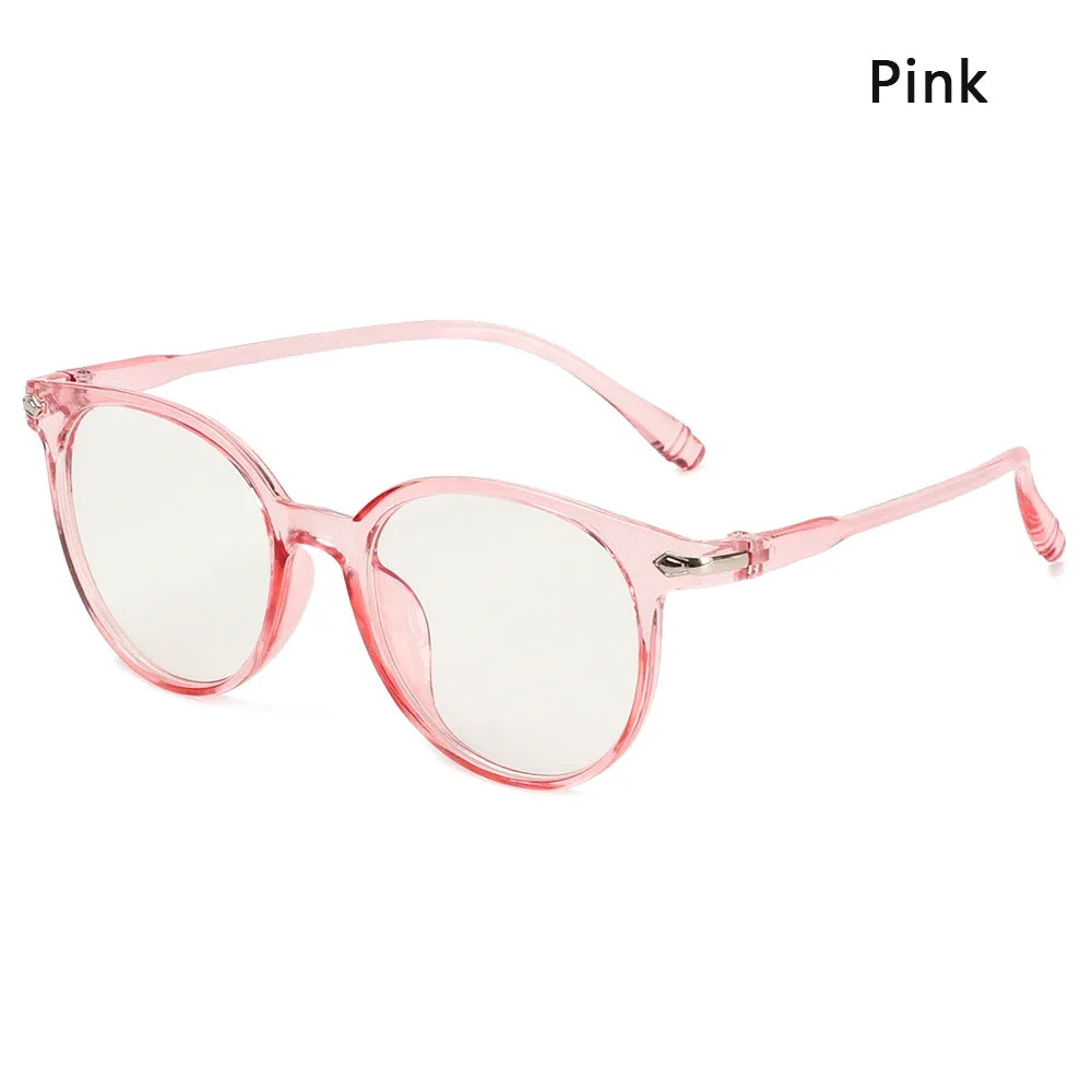 Vintage Cat-Eye Eyeglass Frames with Faceted Crystal Details