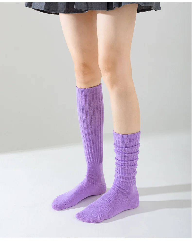 Cozy Knit Bubble Socks for Women and Men