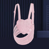 Ceinture de soutien abdominal rose de maternité avec un panneau en forme de cœur et une conception en filet.
