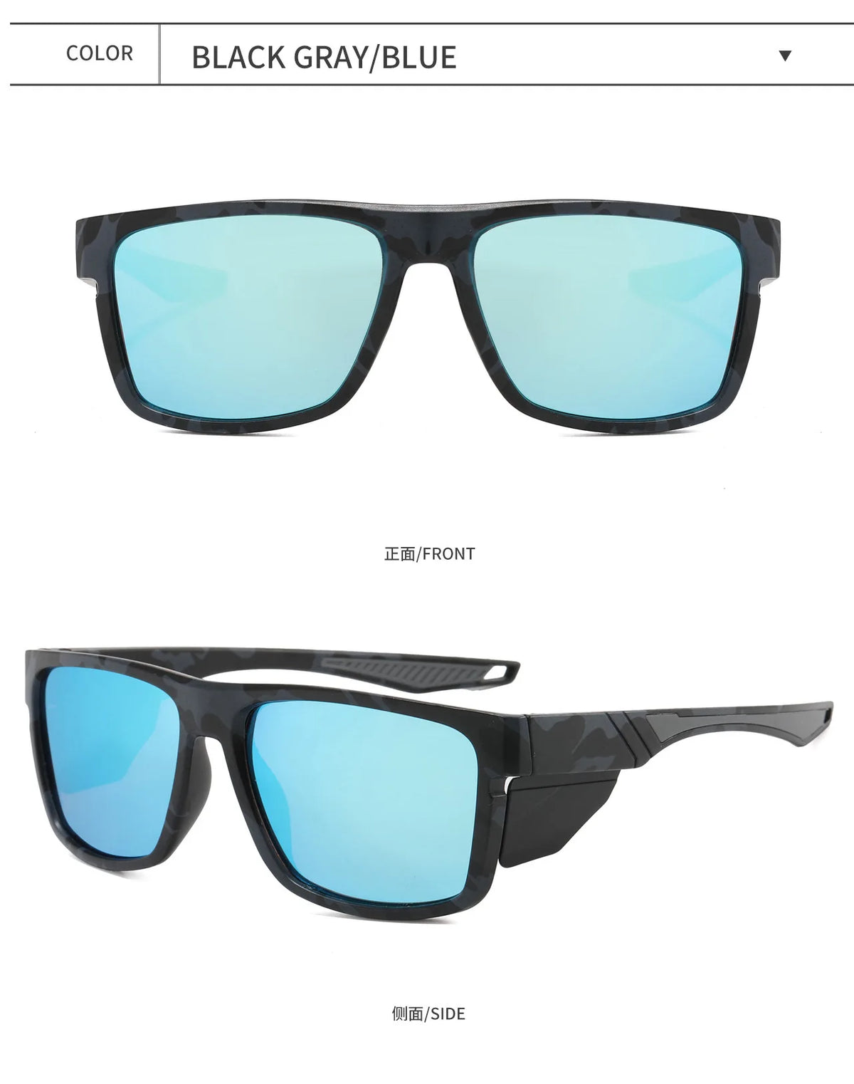 Tactical Camouflage Polarized Sunglasses for Cycling and Outdoor Sports