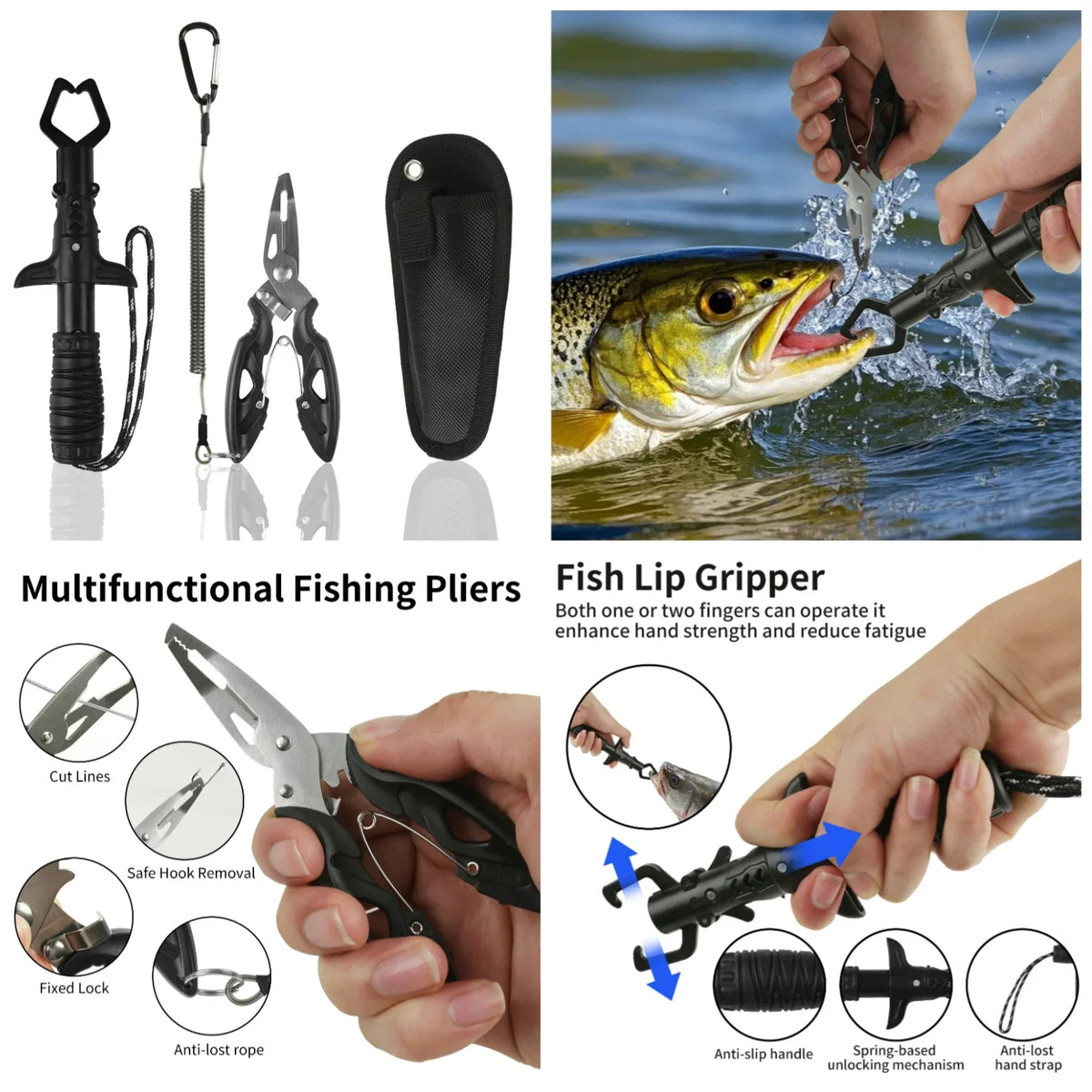 Aluminum Alloy Telescoping Fishing Landing Net