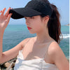 Breathable Adjustable Sun Visor Cap for Women