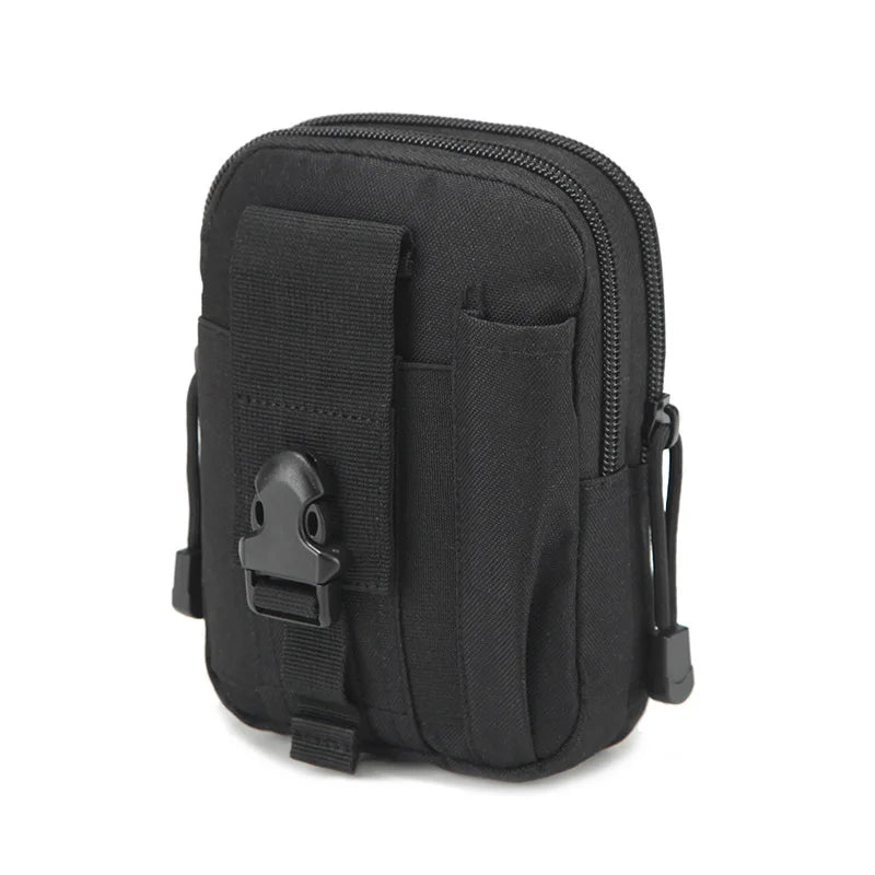 Compact MOLLE Waist Pack for Outdoor Activities