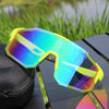 UV400 Cycling Sunglasses with Large Frame