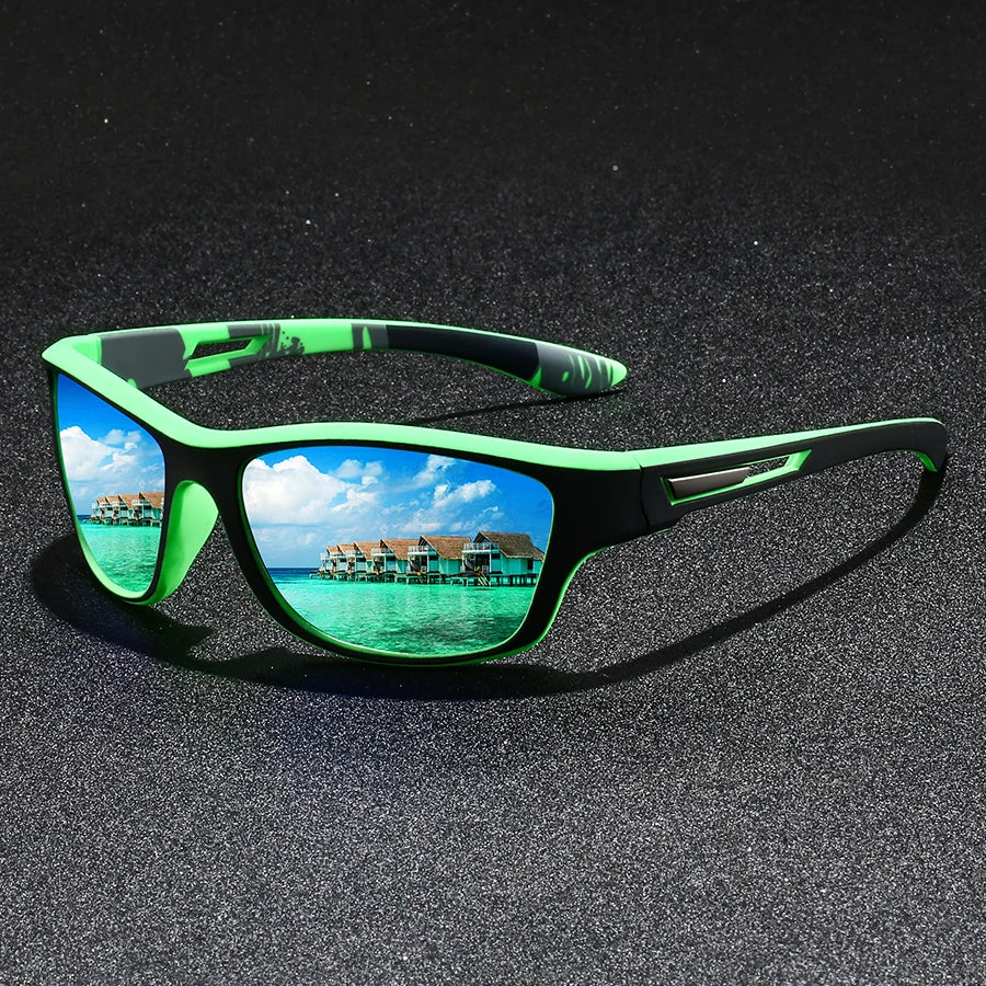 Vintage Sports Sunglasses with UV400 Protection