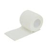 Roll of white breathable elastic medical gauze bandage tape.