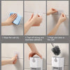 Wall-Mounted Toilet Brush Set with Holder