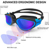 Polarized Anti-Fog Swimming Goggles for Adults