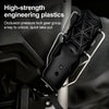 Black high-strength engineering plastics cup holder designed to lock gear groups for quick access.