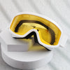 Large-Frame Ski and Snowboard Goggles with Windproof Padded Design