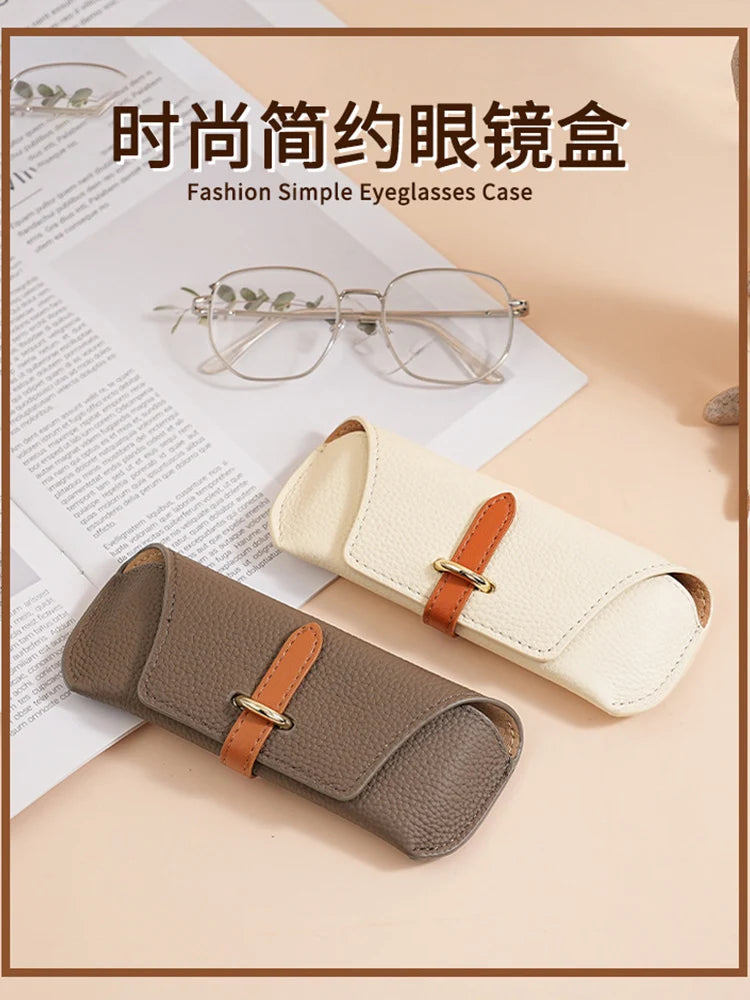 Literary Style Soft Eyeglass and Sunglasses Case