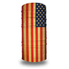 A vertical tube bandana or head wrap featuring the design of the United States flag.