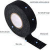 Rolle mit schwarzem Grip-Tape aus bequemer Baumwolle, strapazierfähiger Konstruktion, extra Acryl und rutschfesten Merkmalen.