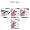 Women's Round Frame Blue Light Blocking Myopia Glasses