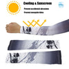 A set of two long-sleeved arm protectors designed for cooling and sun protection with SPF50+.