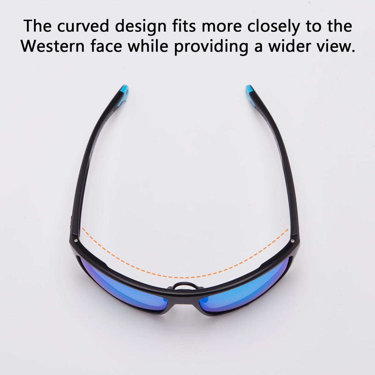 Polarized Sports Sunglasses for Fishing, Driving & Outdoor Activities