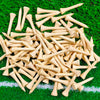 Natural Wood Golf Tees (100-Pack)