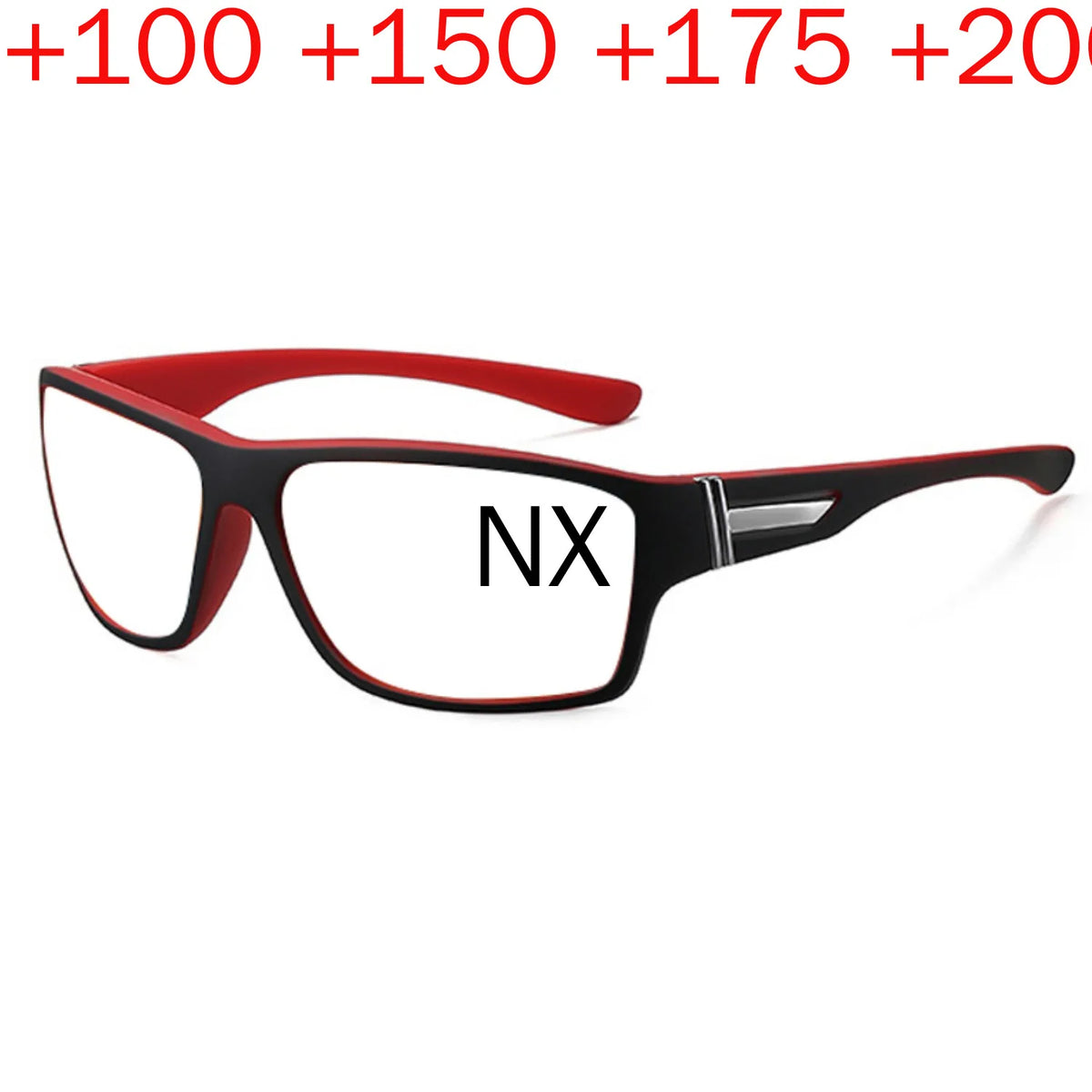 Wraparound Safety Glasses with Anti-Blue Light Reading Lenses