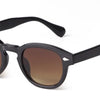 Retro Round Sunglasses with UV400 Protection