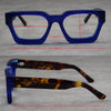 Retro Square Blue Light Blocking Glasses for Men and Women
