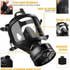Full Face Gas Mask with Chemical Respirator Filter