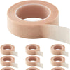 Roll of natural colored eyelash extension tape for precision application