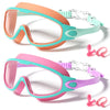Kids Anti-Fog Swim Goggles with UV Protection
