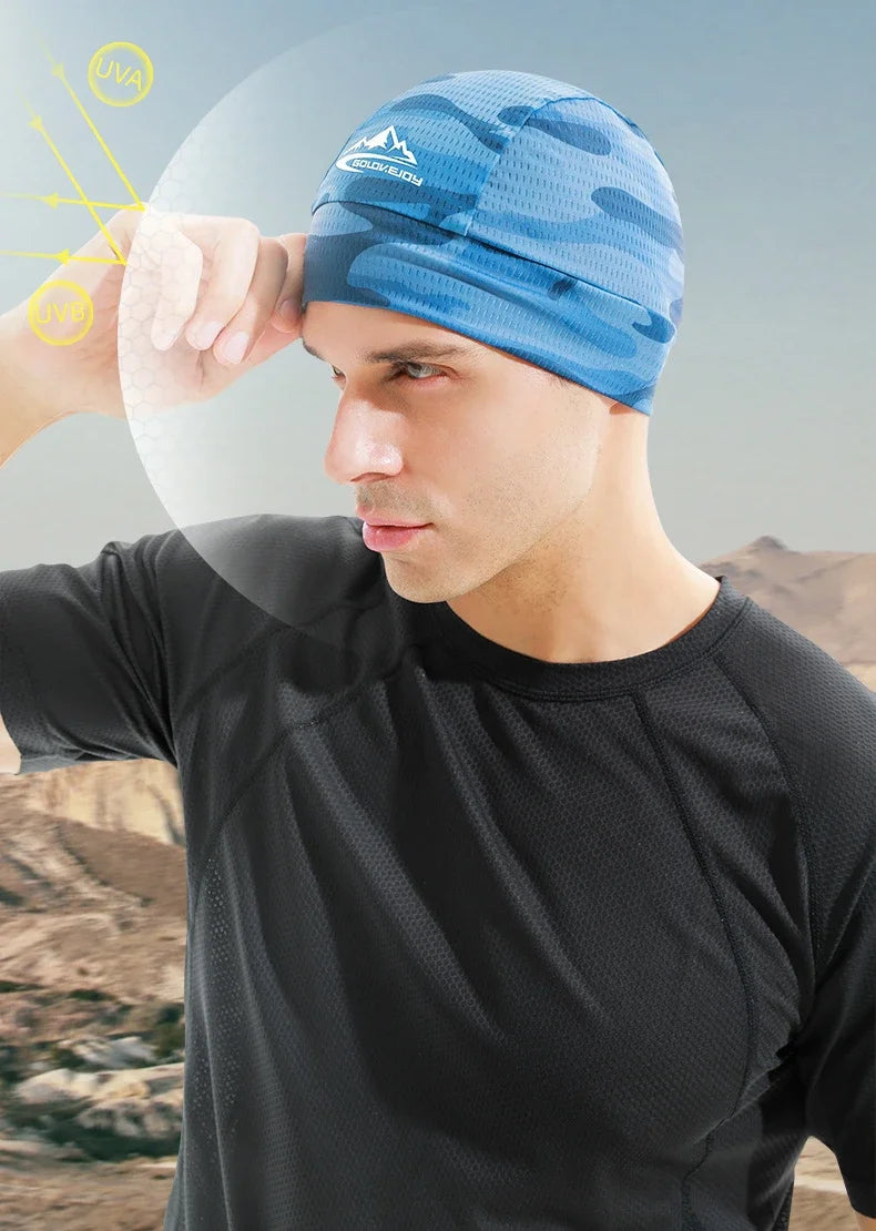 Breathable Moisture-Wicking Cycling Cap for Under Helmet