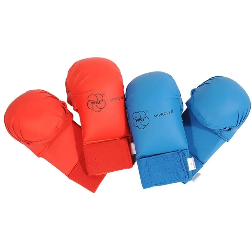 Half-Finger Karate Training Gloves with Thumb Protection