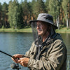 Mosquito Net Sun Hat with Wide Brim and Adjustable Chin Strap