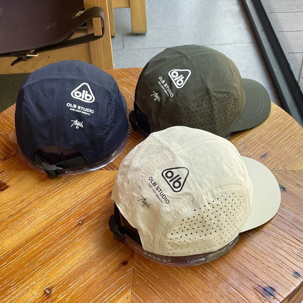 Lightweight Quick-Dry Mesh Baseball Cap with UV Protection