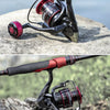 High-Speed Spinning Fishing Reel with Interchangeable Handle