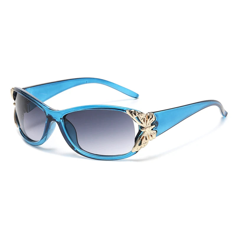 Butterfly Cat-Eye Sunglasses with UV400 Protection