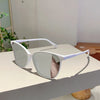 Retro Square Sunglasses with UV400 Protection