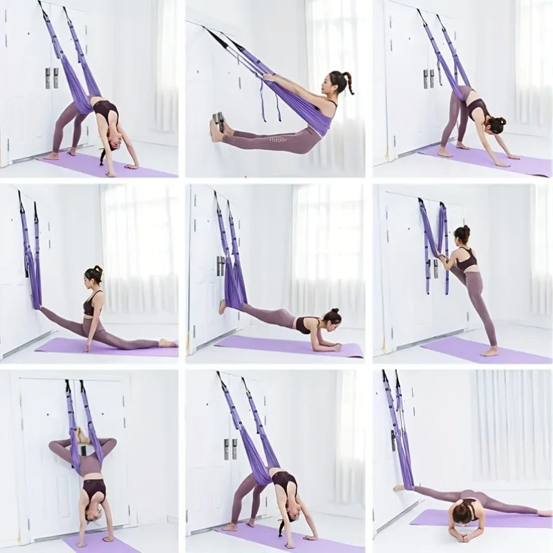 Yoga Stretch Strap for Flexibility and Inversion Training