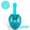 Full Face Snorkel Mask with Anti-Fog Window