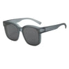 Foldable UV400 Fit-Over Sunglasses for Prescription Glasses Wearers