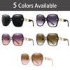 Classic Square UV400 Sunglasses for Men and Women