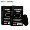 Two boxes of premium tape for medical grade anti-snoring nasal strips with 60 pieces total.