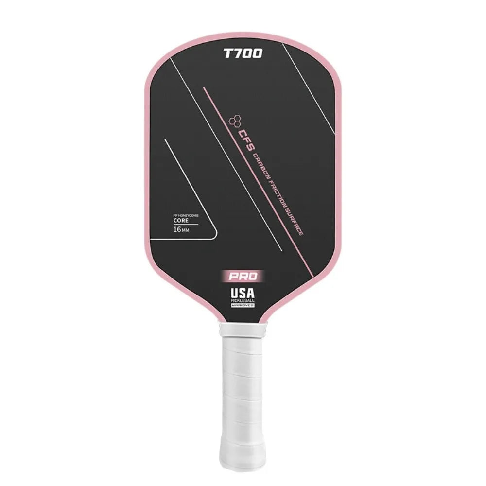 Carbon Fiber Pickleball Paddle with Textured Surface