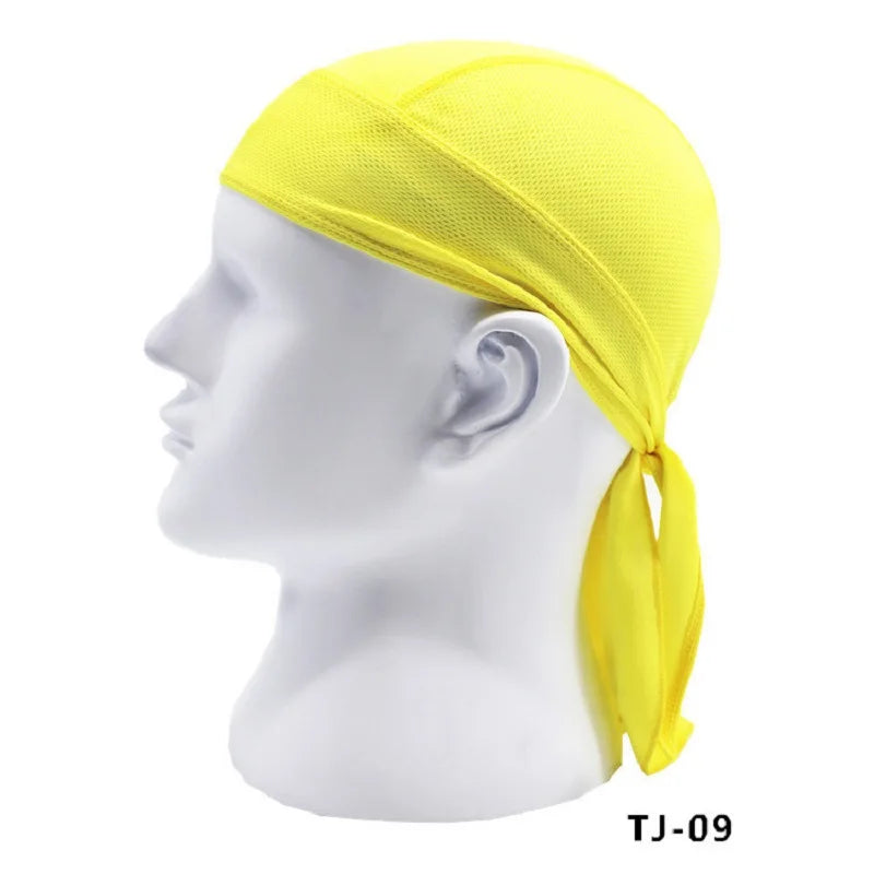 Quick-Dry Cycling Head Scarf with Breathable Knit Fabric