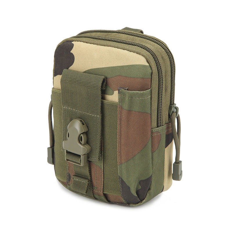 Compact MOLLE Waist Pack for Outdoor Activities