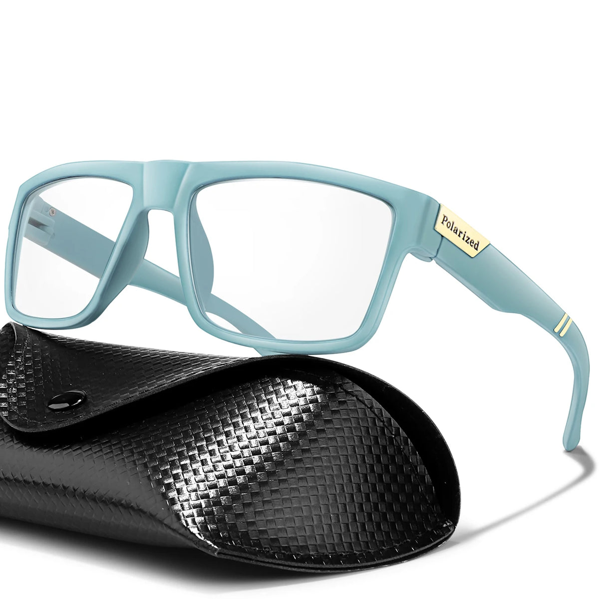 Photochromic Sunglasses with Protective Case