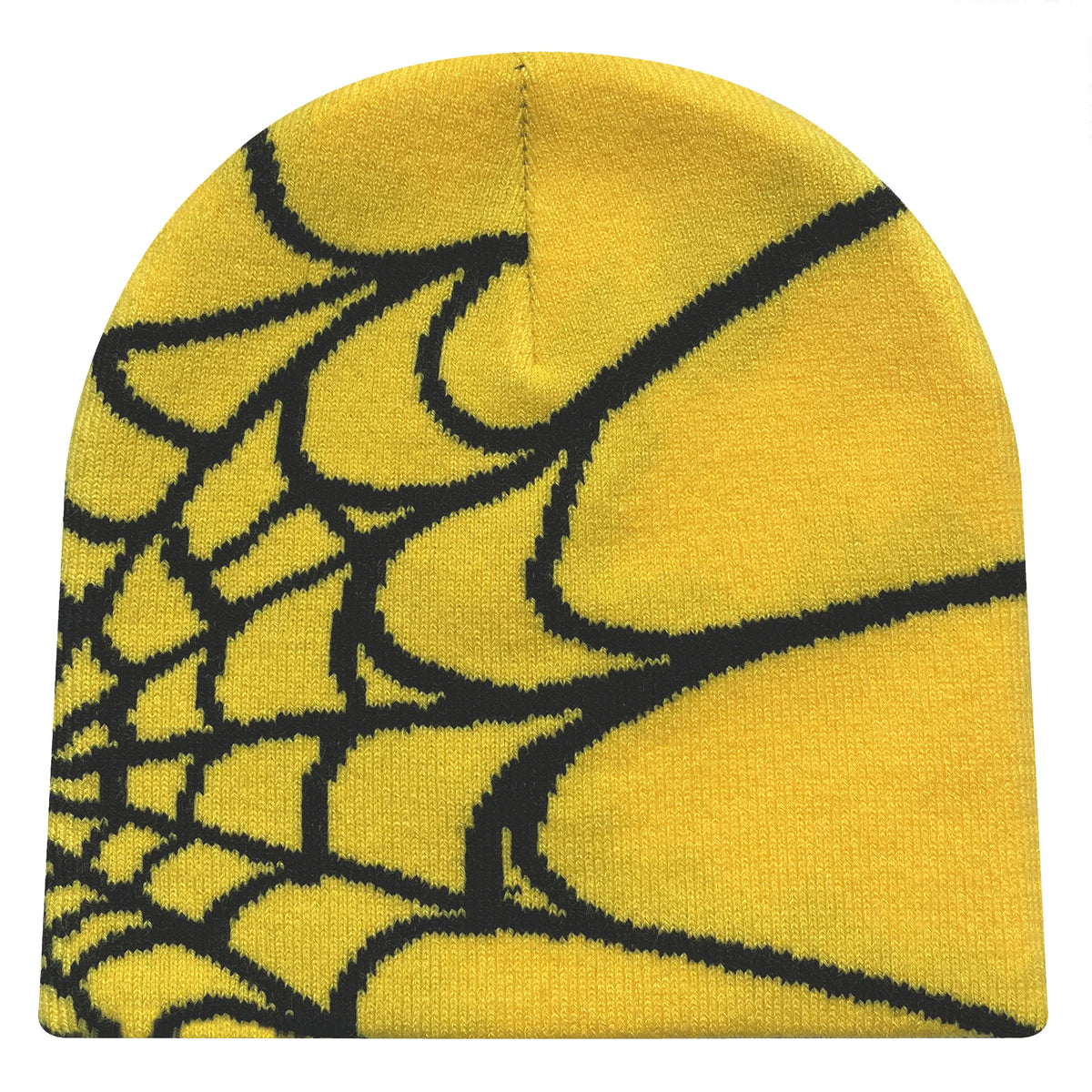 Y2K Spider Web Knit Beanie for Men and Women