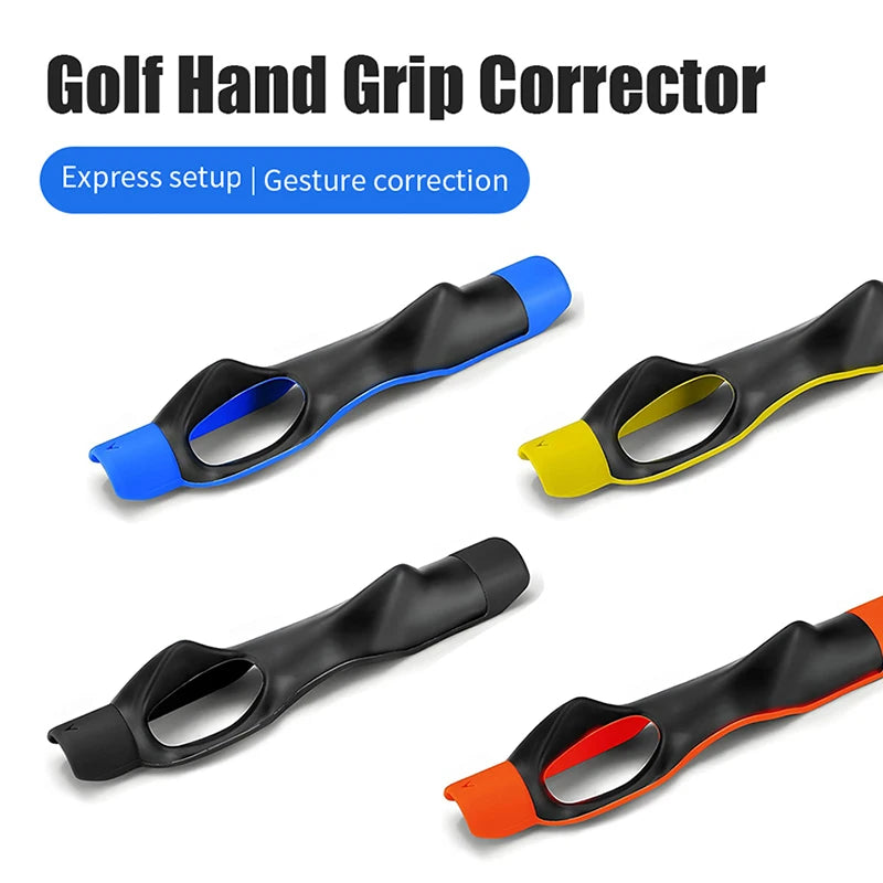 Golf Club Training Grip Aid for Posture and Alignment