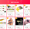 Metal Spinner Fishing Lure Kit (30 Pieces)